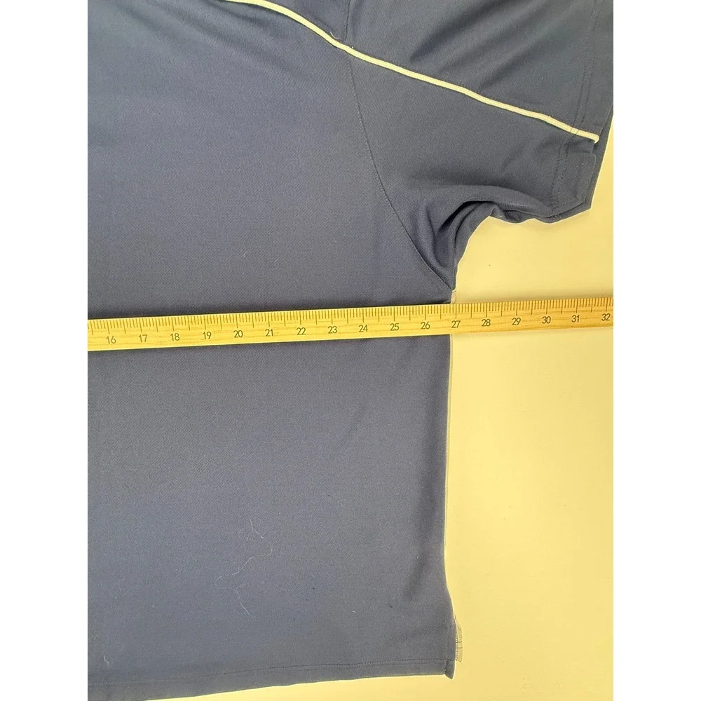 Genuine Stuff Penn State Polo Shirt Mens XXL Navy Blue Gray Nittany Lions Golf